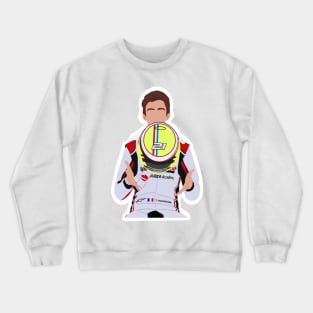 Theo Pourchaire driving Formula 2 for ART grand prix 2021 Crewneck Sweatshirt